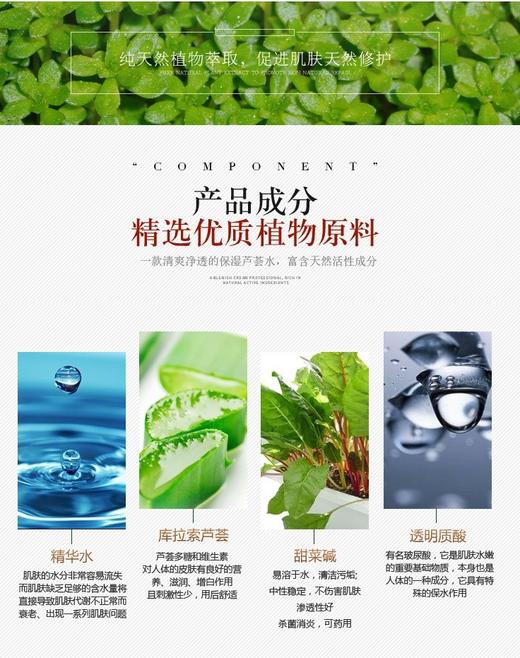 泰国At芦荟精华爽肤水 清爽保湿控油收毛孔 晒后修护化妆水JPY带授权招加盟代理 商品图9