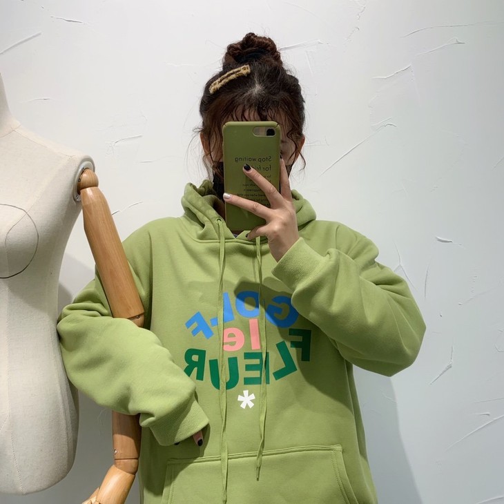 converse联名golfwang小花卫衣特价不退换