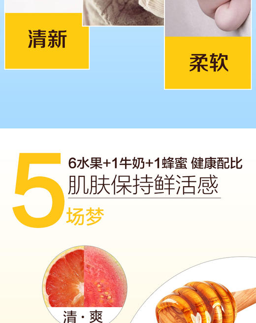 Somang所望 牛奶沐浴露750mlJPY带授权招加盟代理 商品图10