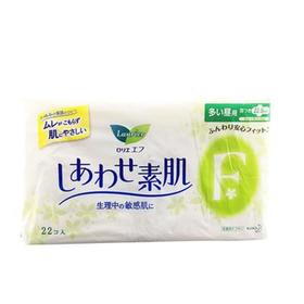 【保税仓】日本花王乐而雅 F系列 量多日用 带护翼卫生巾 22.5 cm*22片JPY带授权招加盟代理