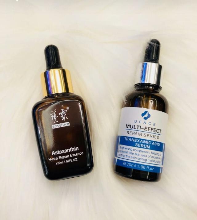 虾青素+传明酸 灯泡组合