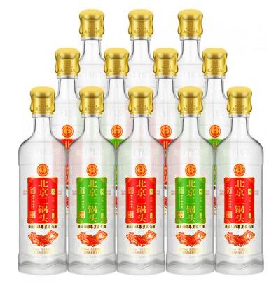 【推荐】【京东配送】永丰北京二锅头三角瓶（红色）清香型白酒42度500ml*12瓶 商品图0