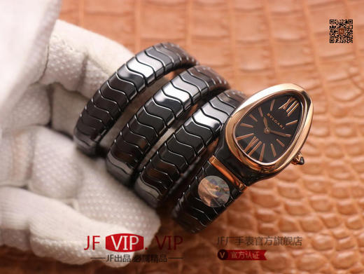 BV宝格丽SERPENTI系列，陶瓷表壳：陶瓷＋316#精钢表带：陶瓷+记忆弹簧表冠：陶瓷+316#精钢表盘：陶瓷表底：陶瓷玻璃：蓝宝石机芯 商品图7