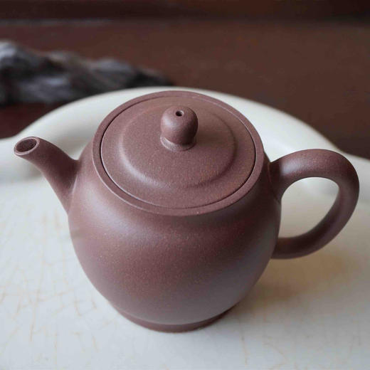 天授款紫砂紫泥61隐元原矿紫砂200cc烧制正确发茶性佳
