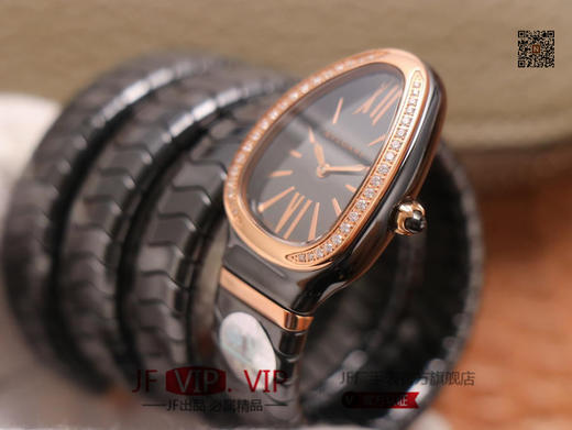 BV宝格丽SERPENTI系列，陶瓷表壳：陶瓷＋316#精钢表带：陶瓷+记忆弹簧表冠：陶瓷+316#精钢表盘：陶瓷表底：陶瓷玻璃：蓝宝石机芯 商品图4