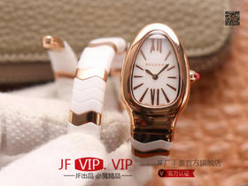 BV宝格丽SERPENTI系列，陶瓷表壳：陶瓷＋316#精钢表带：陶瓷+记忆弹簧表冠：陶瓷+316#精钢表盘：陶瓷表底：陶瓷玻璃：蓝宝石机芯