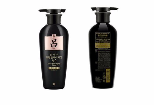 【精品推荐】韩国 Ryo/吕 黑吕含光耀护损伤修护洗发水+护发素套装400ml+400mlJPY带授权招加盟代理 商品图12