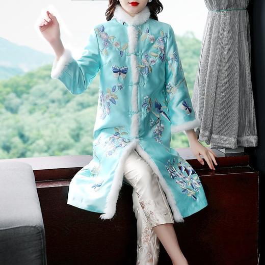 RFG-秋季新款中国风汉服改良旗袍重工刺绣上衣外套 商品图3