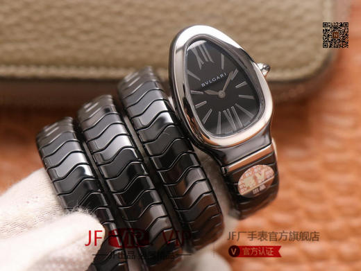 BV宝格丽SERPENTI系列，陶瓷表壳：陶瓷＋316#精钢表带：陶瓷+记忆弹簧表冠：陶瓷+316#精钢表盘：陶瓷表底：陶瓷玻璃：蓝宝石机芯 商品图2