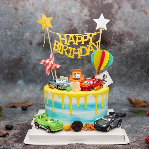 赛车总动员蛋糕 商品图0