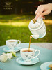 【玛戈隆特】玉兰花开6头茶具套装 骨瓷家用茶具咖啡具套装 商品缩略图2