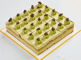 抹茶方块蛋糕