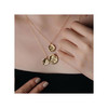 APRESI｜ALL DAY Lucky Knocking Double Necklace [手工敲字双层幸运项链] 商品缩略图1