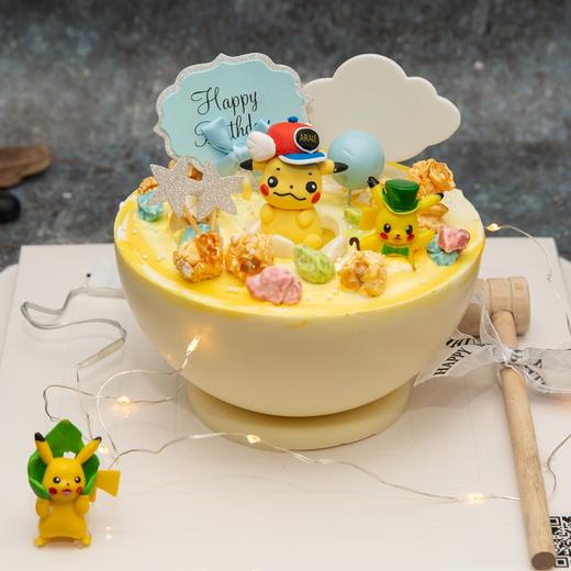 皮卡丘精灵球蛋糕（比卡丘装饰已更换，详情看图5） 商品图2
