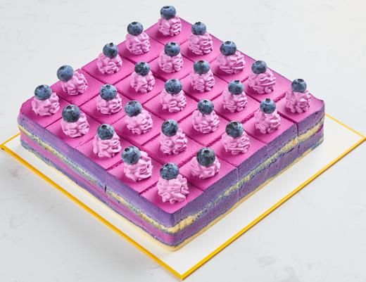 蓝莓方块蛋糕 商品图0