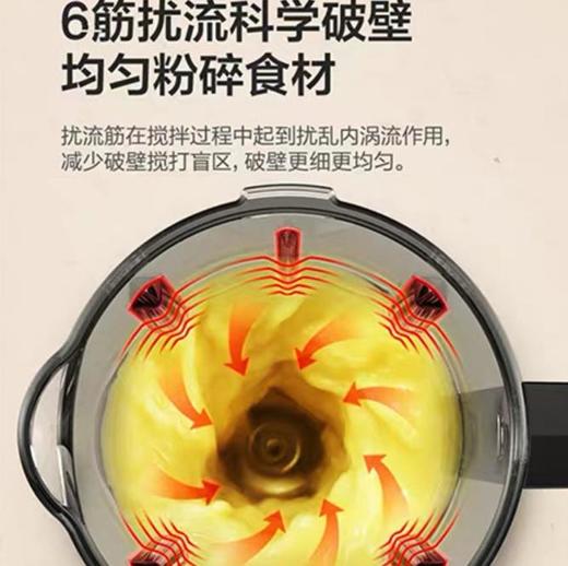 【电器】。多功能养生破壁机榨汁机豆浆机自动智能加热宝宝辅食机 商品图2