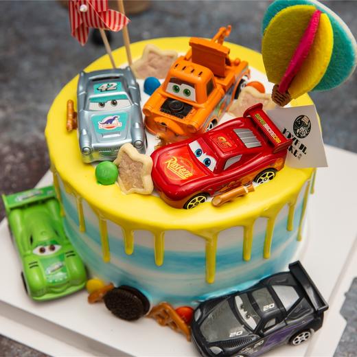 赛车总动员蛋糕 商品图2