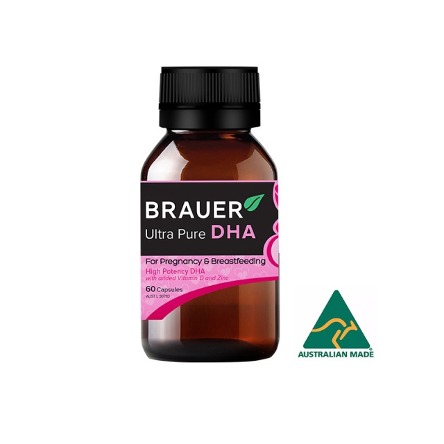 【授权商品】蓓澳儿Brauer超纯孕妇DHA胶囊60粒JPY带授权招加盟代理