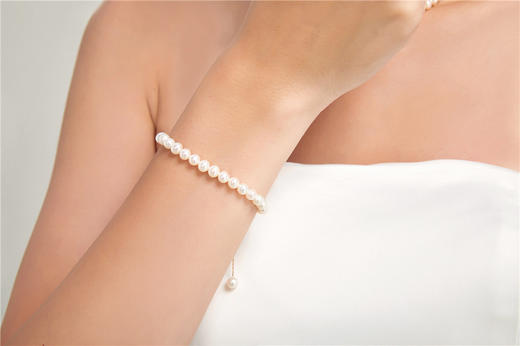Pearl moments 小细珠3号 可调节珍珠手链 商品图2