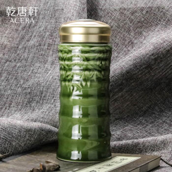 乾唐轩大竹节双层随身杯 330ml 商品图0