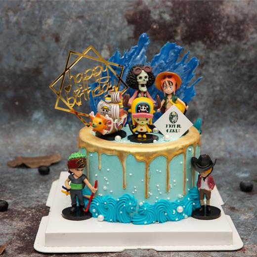 海贼王定制生日蛋糕 商品图0
