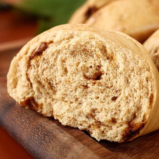 【网红手撕红糖馒头】510克/袋/6个装，松软有弹性有嚼头，无需解冻，上屉蒸10分钟即可享用 商品图2