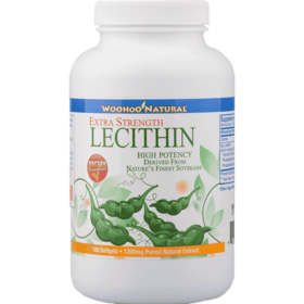 【保税仓】哇好自然美国原装进口大豆卵磷脂软胶囊血管清道夫清血管保健品