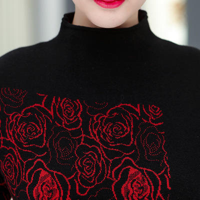 QYXZY651中老年妈妈针织连衣裙 商品图3