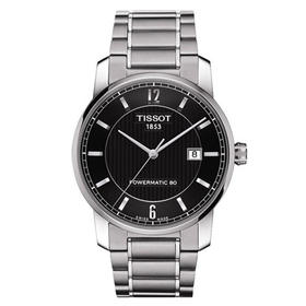 天梭Tissot 钛系列 T087.207.44.057.00天文台认证机械女表