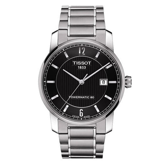 天梭Tissot 钛系列 T087.207.44.057.00天文台认证机械女表 商品图0