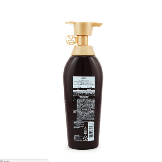 【精品推荐】韩国 Ryo/吕 棕吕强健滋养发根洗发水 400mlJPY带授权招加盟代理 商品图2