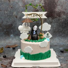 无脸男主题蛋糕