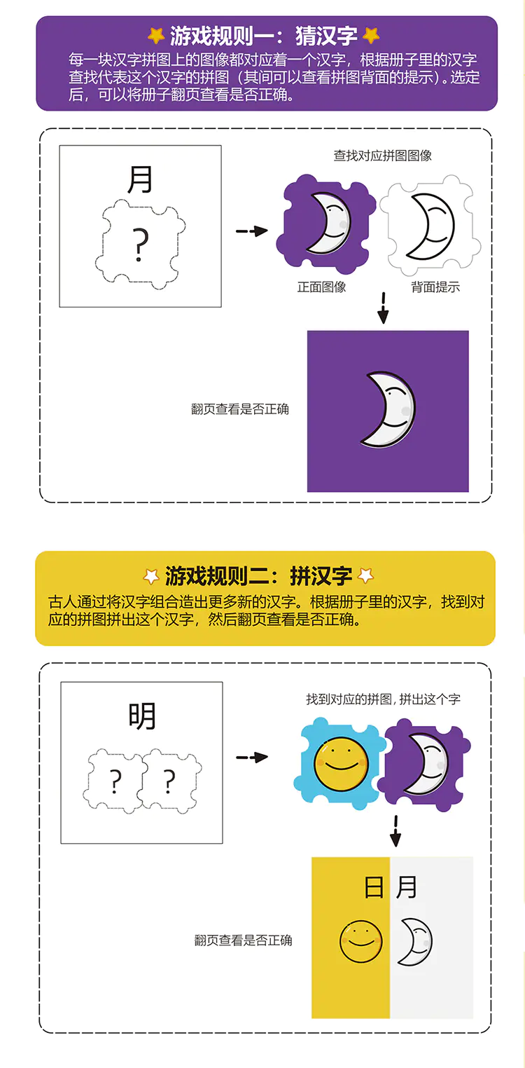 桌游 胖小狐 汉字猜猜看 孩子的第一堂汉字启蒙课 让孩子爱上学汉字