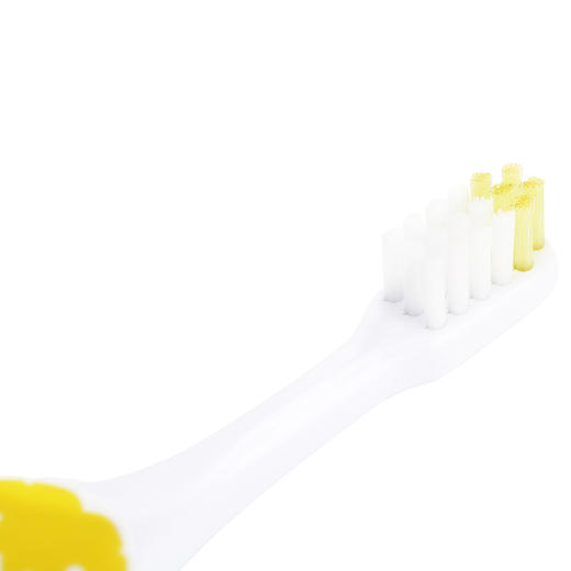 日本贝亲母婴品牌—儿童训练牙刷(3—6岁) 嫩黄 商品图4