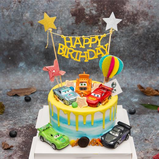 赛车总动员蛋糕 商品图1