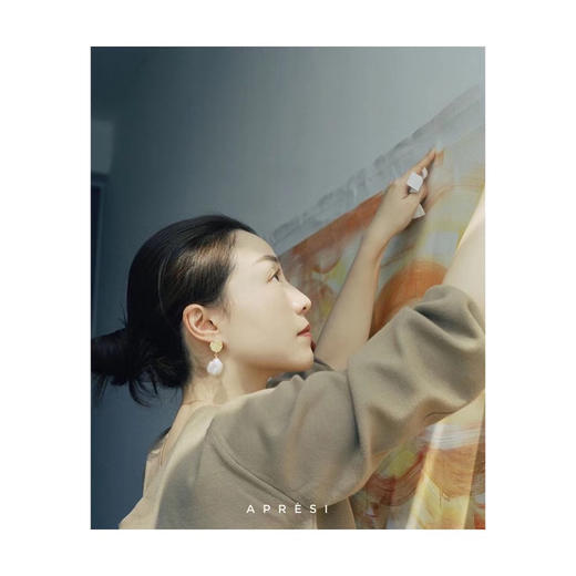 APRESI｜SWIRLING Pearl Earrings [自然线条感珍珠耳环 不对称] 商品图3