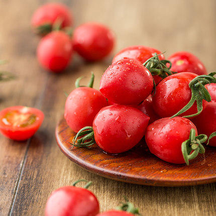 【拼团8.5元/盒】千禧电白小柿子(樱桃小番茄)1盒 (重约450克-500克)【当天可提货】 商品图3