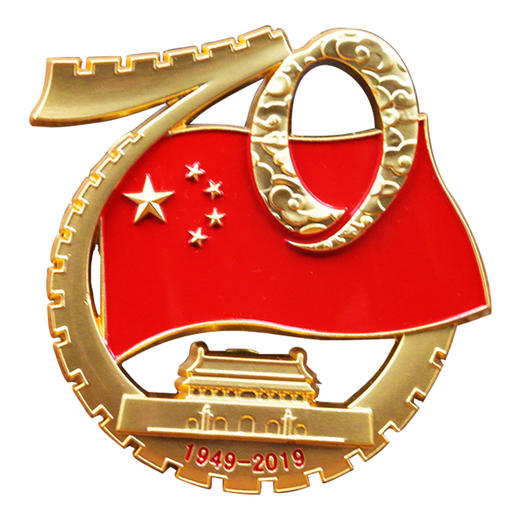 【官方授权】国庆阅兵仪式标志徽章 商品图1