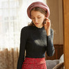 欧芮儿2019冬季新款半高领套头羊毛衫女修身保暖羊毛打底衫 商品缩略图4