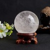 水晶球摆件 家居办公桌装饰品（白色） 商品缩略图0