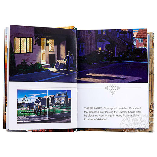 【中商原版】哈利波特迷你书 艺术画册设定集 神奇的地方迷你书 精装 英文原版 The Art of Harry Potter: Mini Book of Magical Places 商品图5