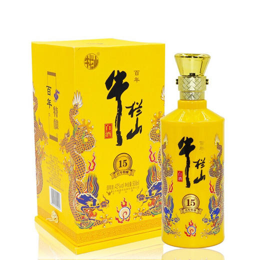 【推荐】百年牛栏山 北京二锅头白酒 特酿 浓香型白酒 牛栏山二锅头 42度 500mL 特酿15 单瓶装 商品图1