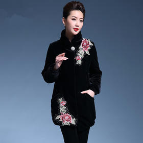 MY-8801冬季新品中老年女装棉衣