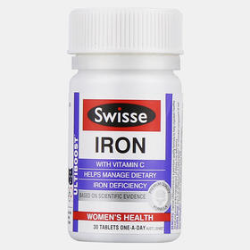 Swisse Iron补铁片30粒铁元素片缺铁性贫血JPY带授权招加盟代理