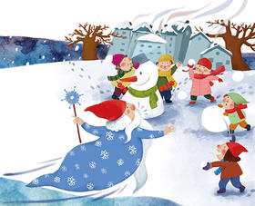 和冬爷爷捉迷藏