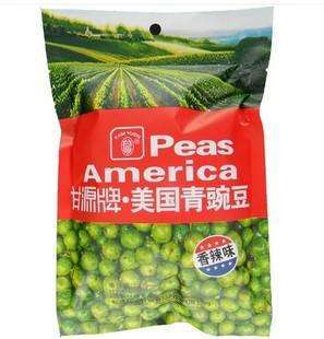 甘源138g袋装美国豌豆（香辣） 商品图0
