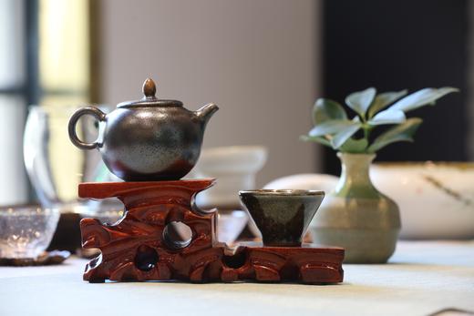 台湾名家 廖国华 金釉壶 商品图0