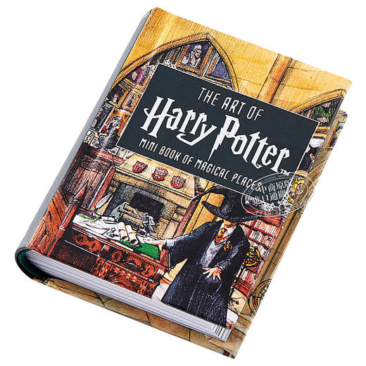 的地方迷你书英文原版theartofharrypotterminibookofmagicalplaces