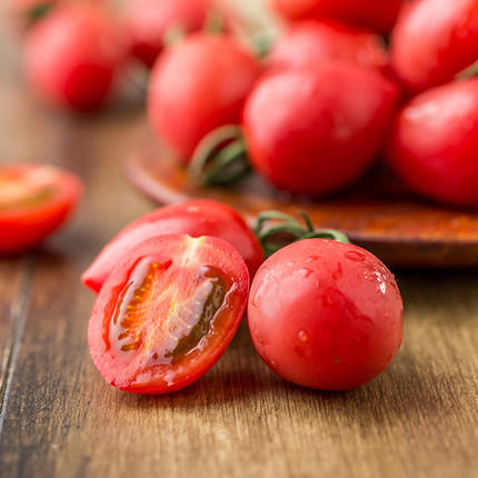 【拼团8.5元/盒】千禧电白小柿子(樱桃小番茄)1盒 (重约450克-500克)【当天可提货】 商品图4