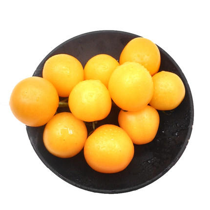 【2斤】黄串小柿子 新鲜黄柿子 重约2斤【当天提货】 商品图3